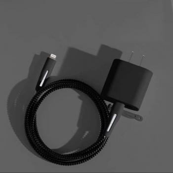 Enrollador Protector de Cargador Apple 18W y 20W