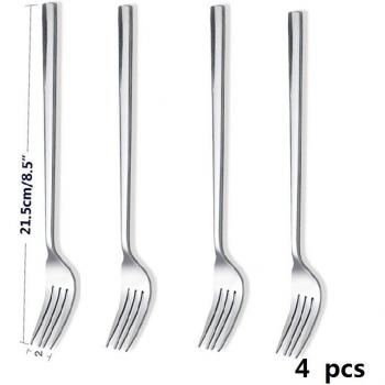 Set fourchettes steak inox 8,5 – Couverts longue manche