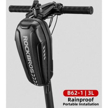 Bolsa ROCKBROS para bicicleta de carretera, plegable y resistente