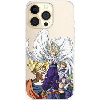 Funda iPhone 14 Pro Dragon Ball Guerreros Saiyans oficial