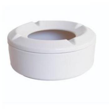 Confezione posaceneri in melamina bianca CM10X3 – Antivento