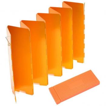 Portable Camping Stove Windshield Deflector