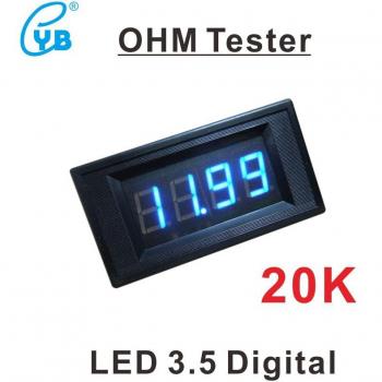 Mètre de résistance 20K ohm