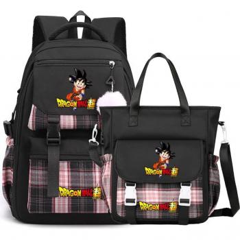Mochila de Viaje de Ocio Dragon Ball con Bolso de Mano (Paquete 2)