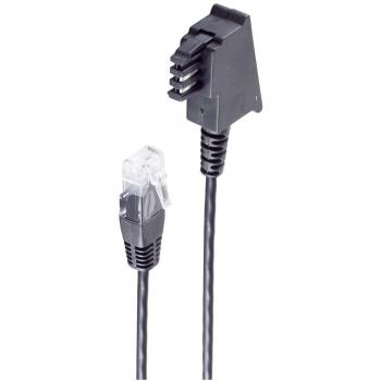 Cavo DSL 3 metri Nero Spina TAE-F RJ45
