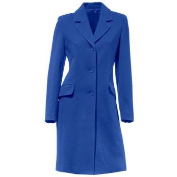 HEINE Langmantel für Damen, royalblau