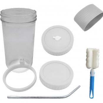 Anti-Scalding Mason Jar Drink Set