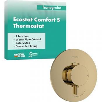 Rubinetto bagno Ecostat Comfort S con termostato integrato Hansgrohe 1