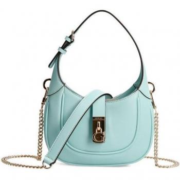 GUESS Sac Femme Maimie Mini Aviana, Bandoulière Menthe Noire, Convertible Hobo 204387