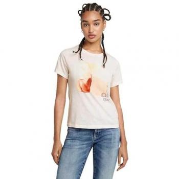 Camiseta Sostenible G-Star Mujer Algodón Orgánico