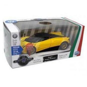 ODS Silver Wheel – 1:32 italienische Autos mit Türöffner, LED-Beleuchtung und Soundsystem