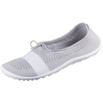 Leguano Barfußschuh Damen Slipper Style Pear Größe 42 grau