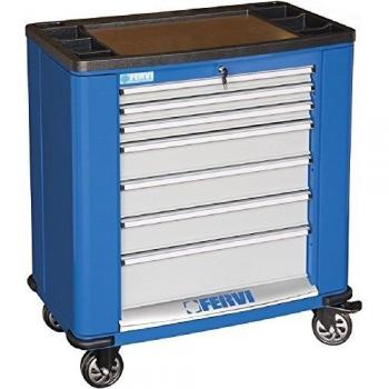 Carrello porta utensili con armadi laterali Fervi C980