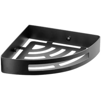Portaobjetos Angular Nerva Gedy (Negro Mate) – Ref. 24791400000