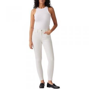 Levi's 721 Jeans Slim Fit con Elevación Alta, Color Blanco – Algodón 25/30