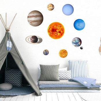 Fluorescent Galaxy Wall Art for Kids