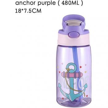 Tasse Étanche en Plastique avec Dessin Animé pour Enfants