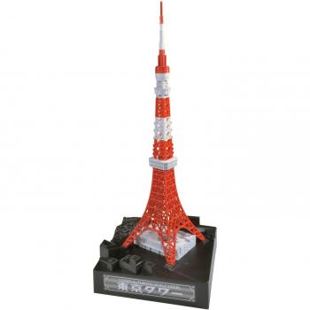 Easy Tokyo Tower Model – 1/2000, Pre‑Colored Set