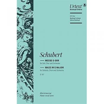 Partitions classique EDITION BREITKOPF SCHUBERT F.