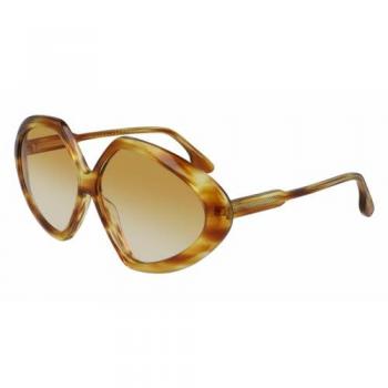 Victoria Beckham VB614S-222 Lunettes de soleil Marron Ombré