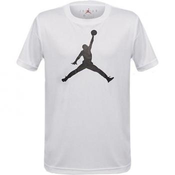T-Shirt Jordan Jumpman A Maniche Corte Bianca 13-15 Anni