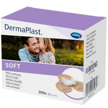 Sensitive Dermaplast Pflaster rund 22 mm, 200 Stück