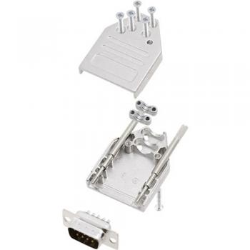 Encitech 9-Pin D-SUB Pin Strip 180°
