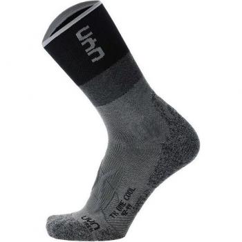 UYN Calzino Sportivo – Grigio Scuro / Nero, Taglia 35‑36