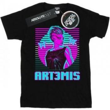 Ready Player One Neon Art3mis Shirt für Herren XXL Schwarz