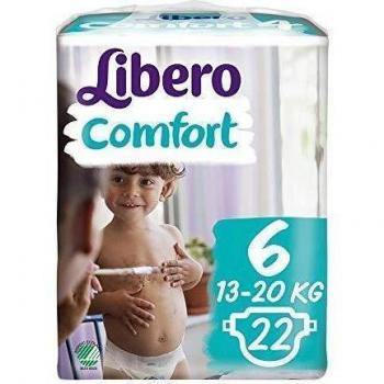 Pannolini Comfort Taglia 6 (13-20 Kg) 22 Pannolini
