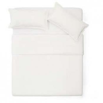 Juego de cama Sifinia funda nórdica y almohadas 100% algodón percal 240x220 cm