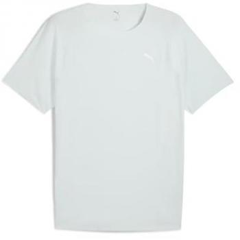 Puma Uomo T-Shirt Blu M Run Cloudspun