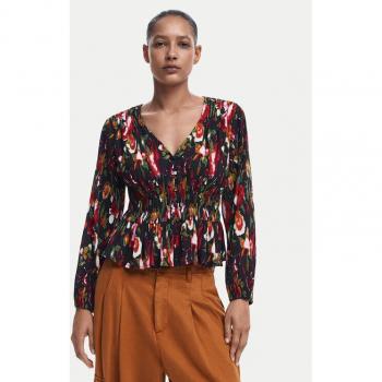 Blusa Floral Desigual Preto S
