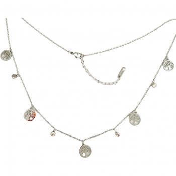 Lily Prestige – Collier Arbre de Vie 10 mm, acier argenté