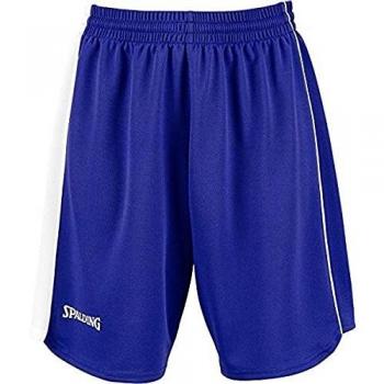 Spalding 4herii Sportshorts für Frauen, XXL (XXXS), blau/weiß