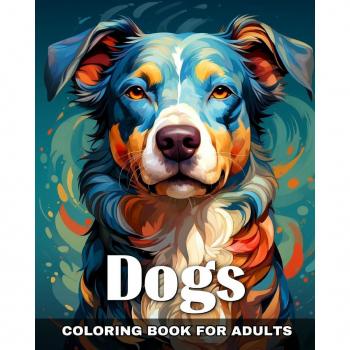 Dogs Coloring Book for Adults