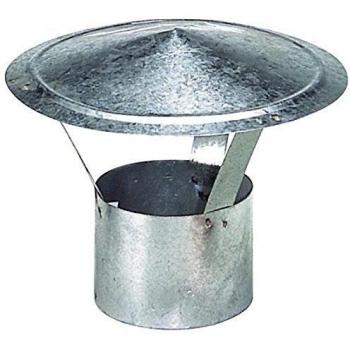 Sombrerete Fijo Chino Galvanizado 110 mm