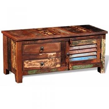 VidaXL Reclaimed Solid Wood TV Hi-Fi Cabinet