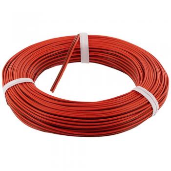 Econ Connect – Fil électrique rouge/marron 2 × 0,75 mm², 20 m (C891102)