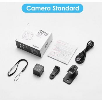 Miniature Spy Camera with Night Vision SQ19