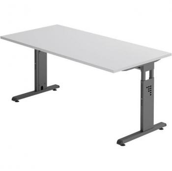 Bureau Hammerbacher 160 × 80 cm En C Gris