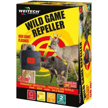 Weitech Repelente Iluminado: Jabalíes, Ciervos y Liebres