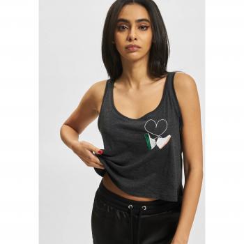 Mister Tee Femminile Kicks Love Emb Canottiera Grigia Verde Arancione