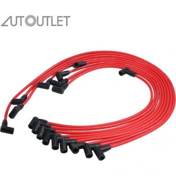 AUTOUTLET 9pcs 7.5MM Spark Plug Wire Set for Chevy HEI SBC BBC 350 383 454