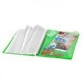 Carpeta A4 verde con 30 fundas extraíbles