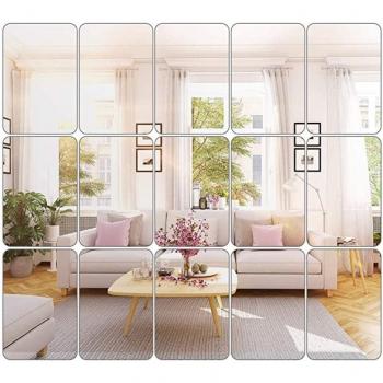 Pegatinas de pared espejo 3D