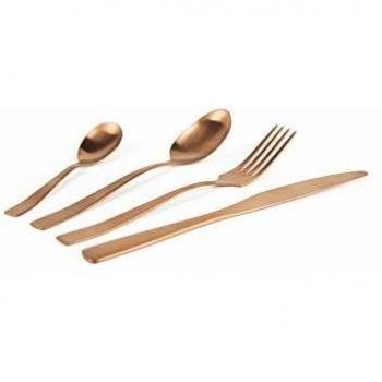 Excelsa 16-Piece Service for 4 Cutlery Set Copper