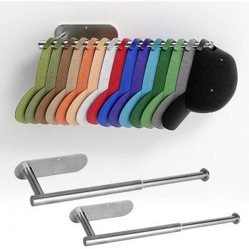 Rack de Sombreros de Acero Inoxidable Vobobe
