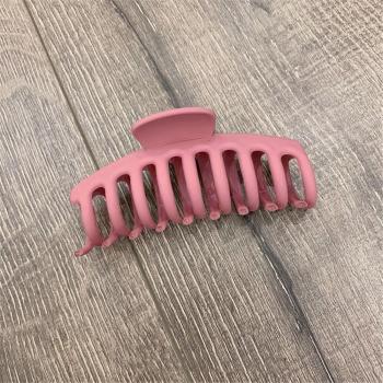 Koreanischer Glamour-Haarclip – 1 Stück, große gefrostete Haarnadel
