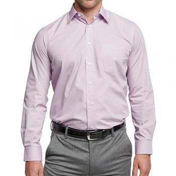 Mens Formal Shirts Long Sleeve Easy Care Classic Fit Casual Office Wear Top